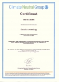 Certificaat CO2 compensatie